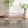 Vintage French Metal Wagon