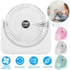 6.5in Desk Fan USB Powered 2 Speeds Table Cooling Fan Tilt Quiet Desktop Fan For Bedroom Office